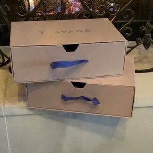 TEAVANA Set 2 Storage Boxes Slide
